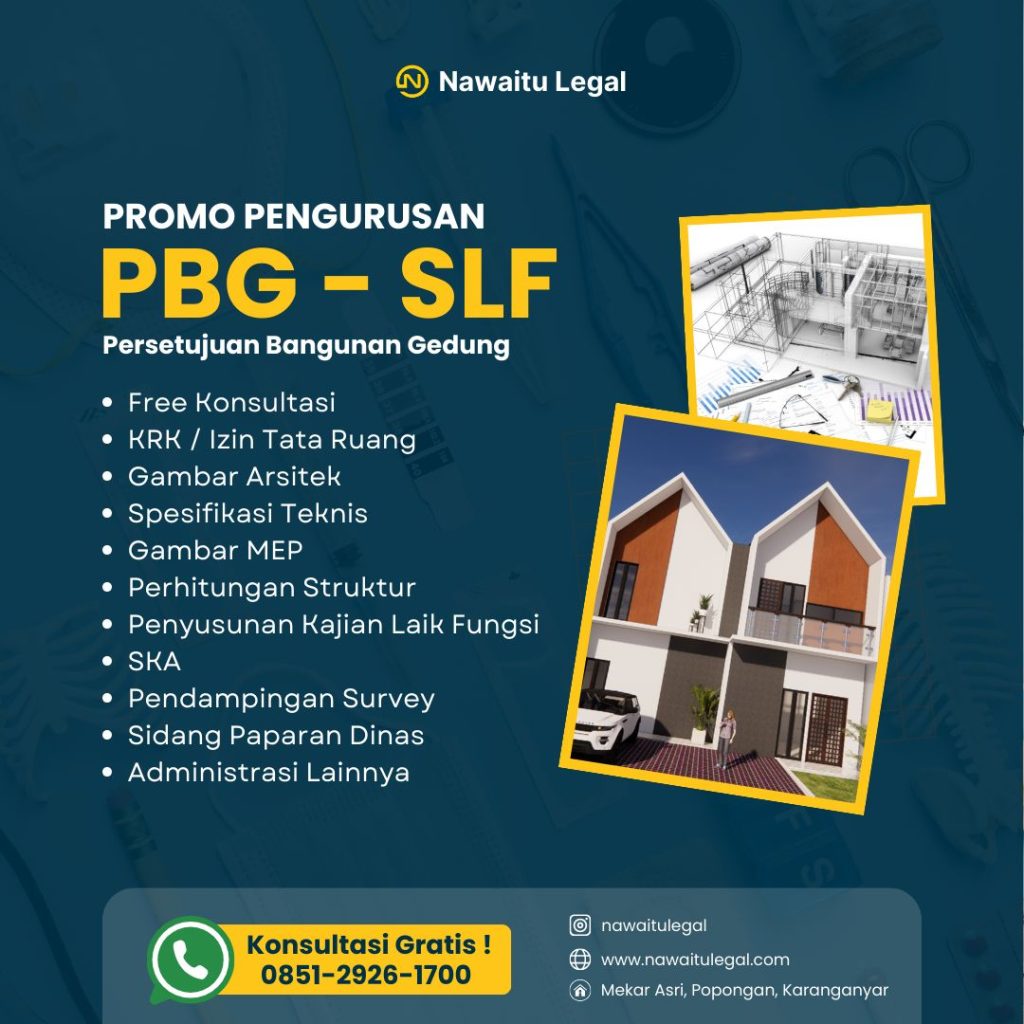 Jasa PBG SLF Solo